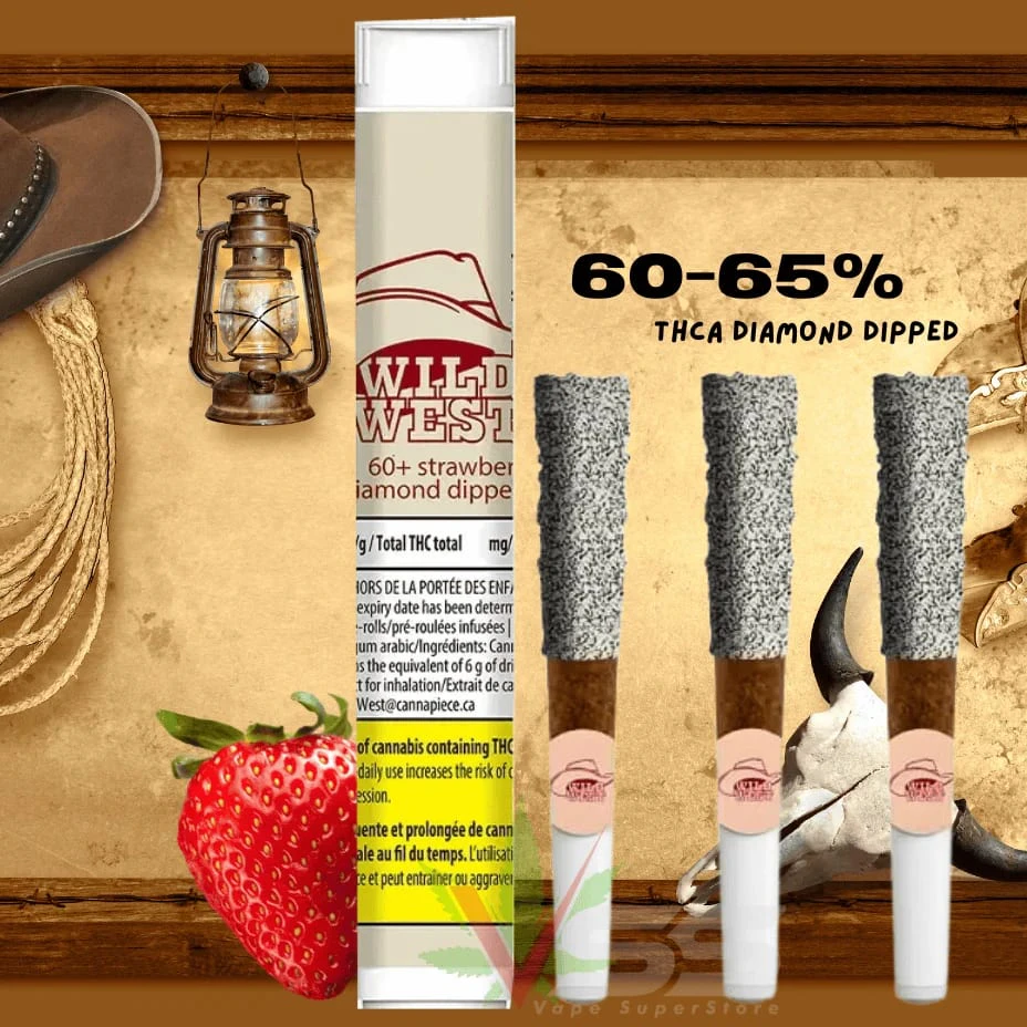 Wild West - Wild West - Strawberry Stampede Diamond Dipped Blunts Main Image