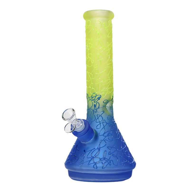 Smoke Arsenal - Arsenal 14" Scribble Glow in the dark Bong Main Image