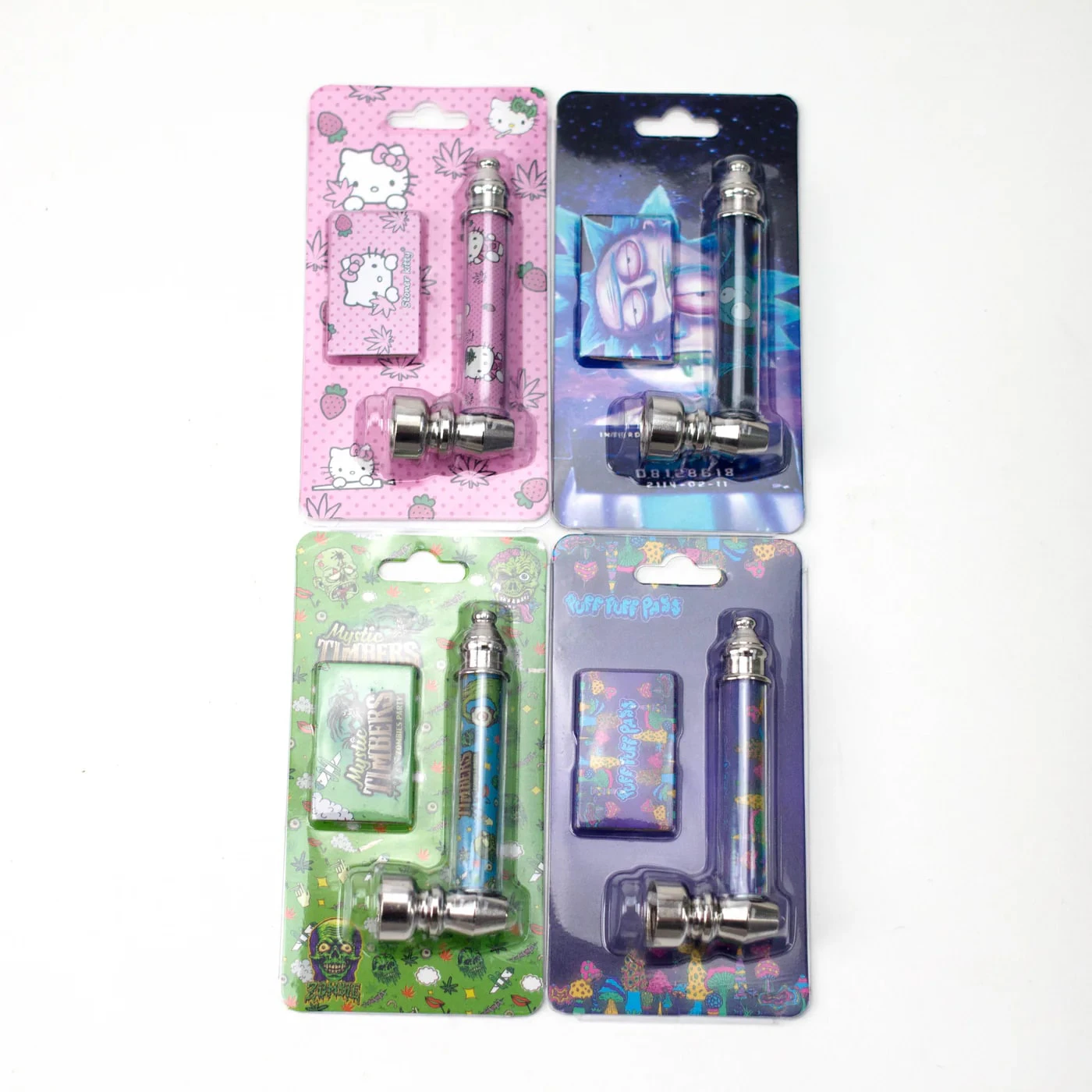 ONE WHOLESALE - 3.5" Metal Pipe with Screen Main Image