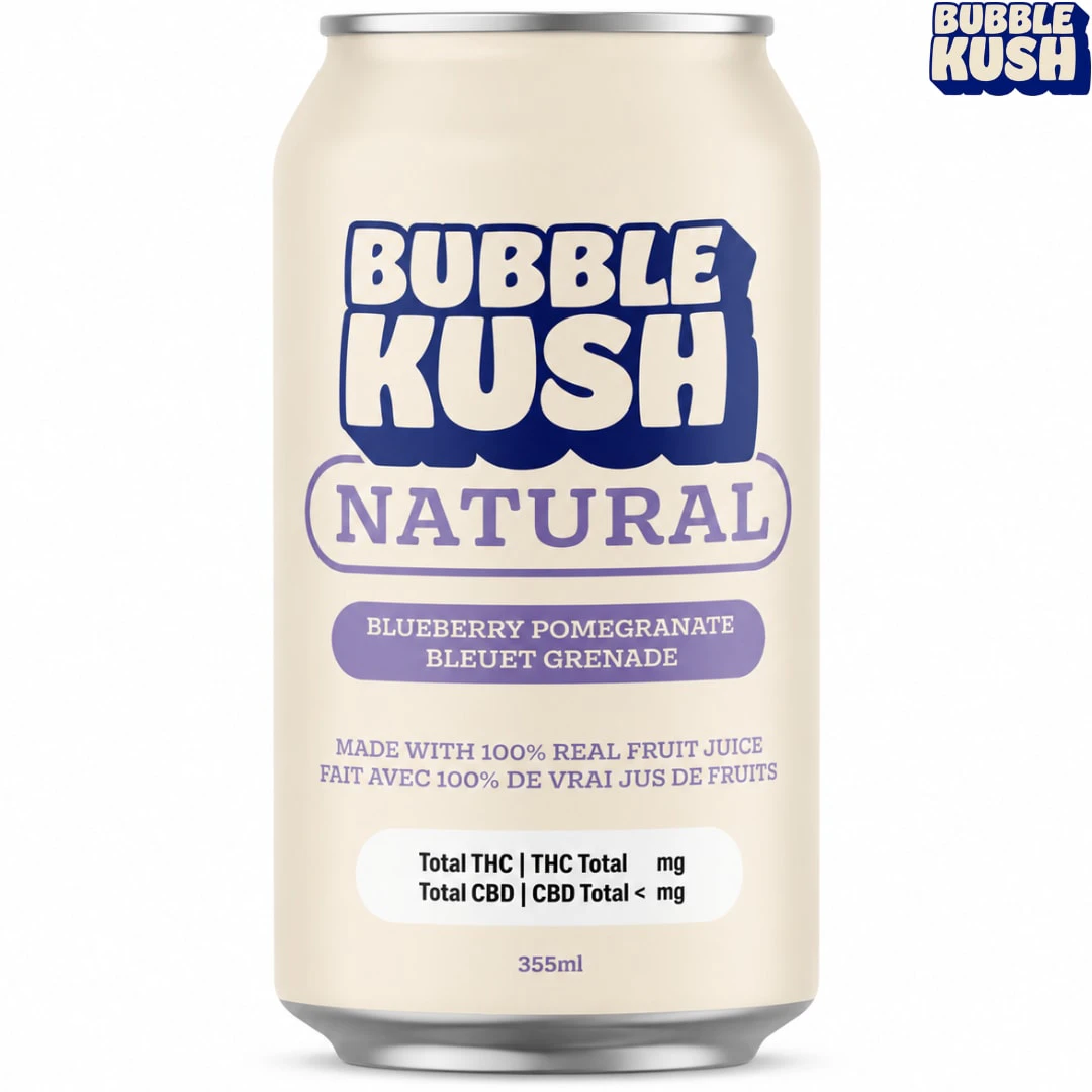 Bubble Kush - Bubble Kush | Natural - Blueberry Pomegranate | Beverages * Main Image