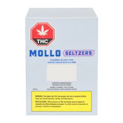 Multipack of 4 Mollo Mango Seltzer 4x355ml Sparkling Beverage
