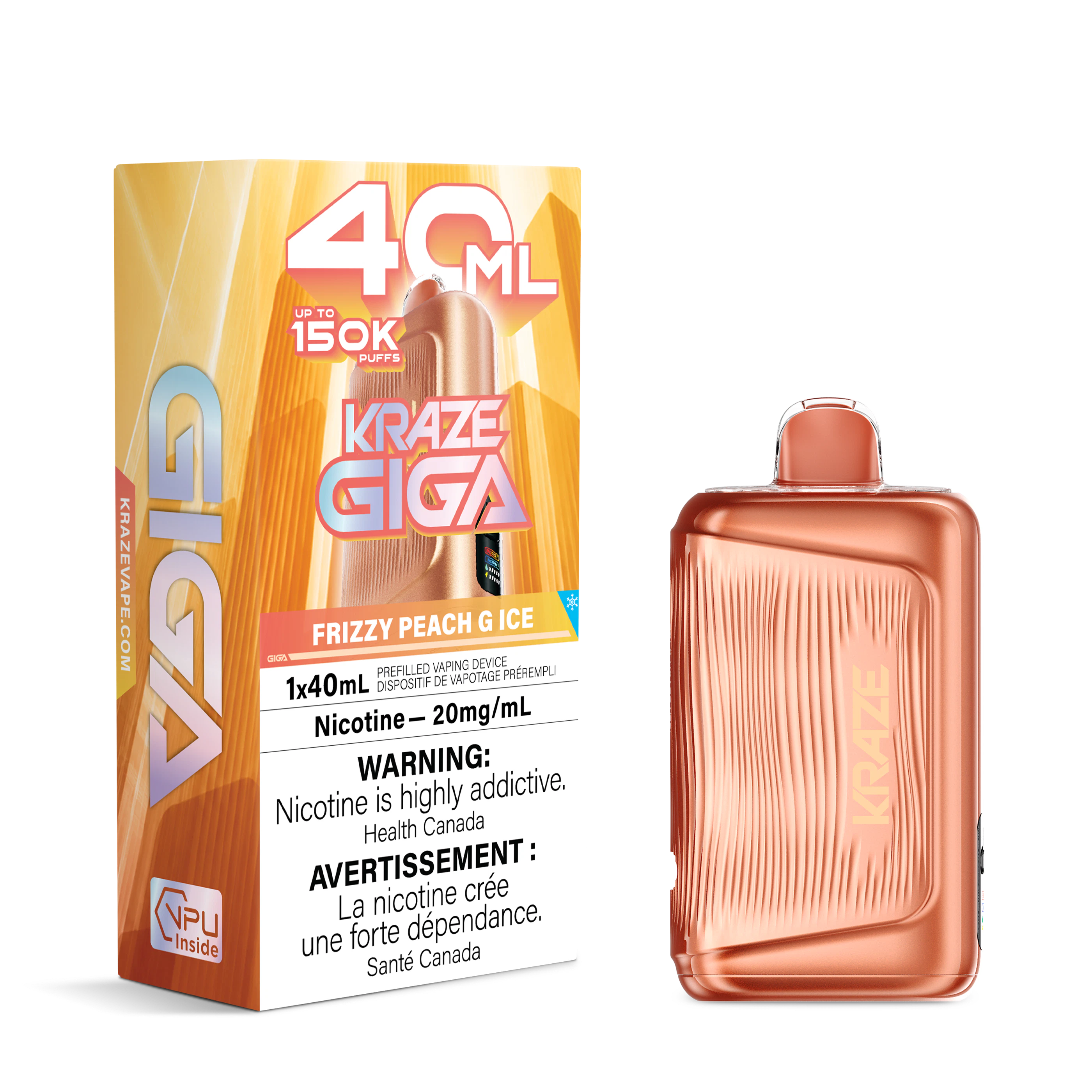 Kraze Giga | 150k - Frizzy Peach G Ice Main Image