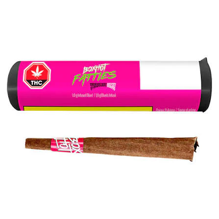 BOXHOT - BOX HOT Strawberry Diesel 1 x 1g Distillate Infused Blunt Main Image