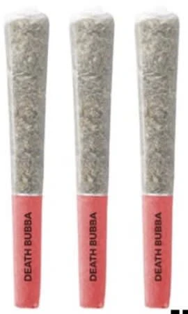 Pistol and Paris - Death Bubba 3 x 0.5g Pre-Rolls Main Image