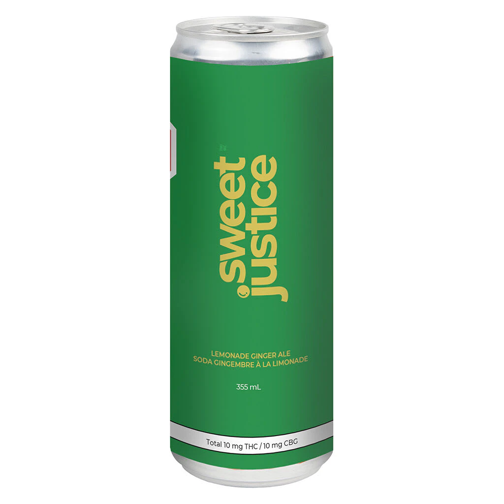 SWEET JUSTICE - Sweet Justice Lemonade Ginger Ale 355ml Beverages Main Image
