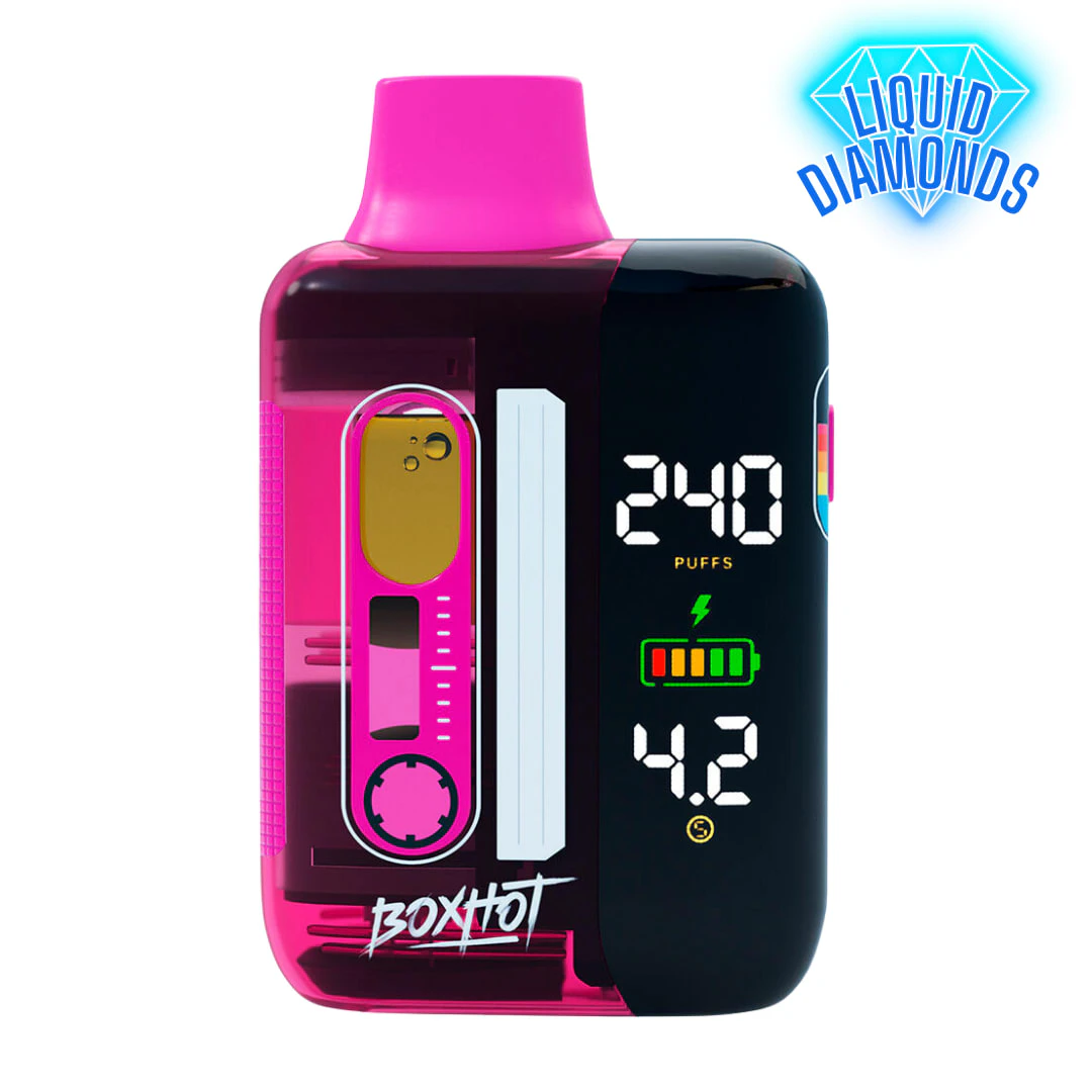 BoxHot - Ruby Rush Liquid Diamond Charged Disposable Vape | 1g | Boxhot Main Image
