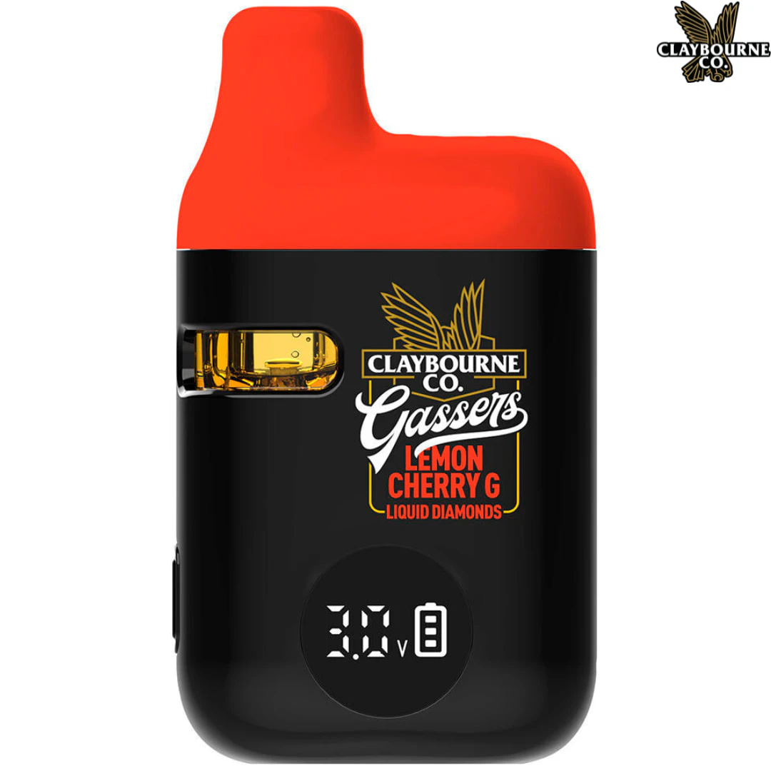 Claybourne - Claybourne | Gassers Lemon Cherry G Liquid Diamonds Disposable Pens | 0.95g Main Image