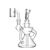 4" Haute Curve Loop Dab Rig