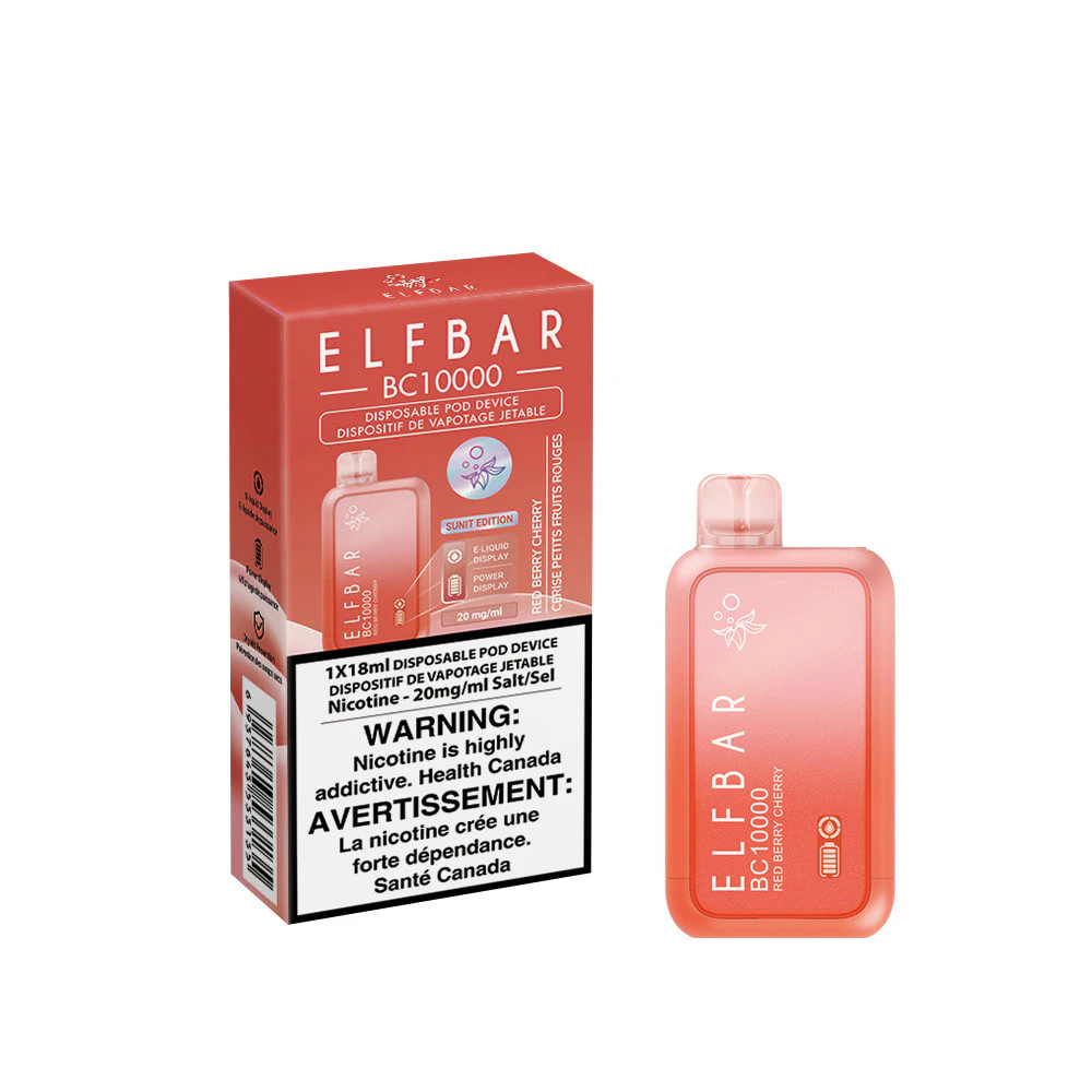ELFBAR BC10000 - ELFBAR 10K - Red Berry Cherry Main Image