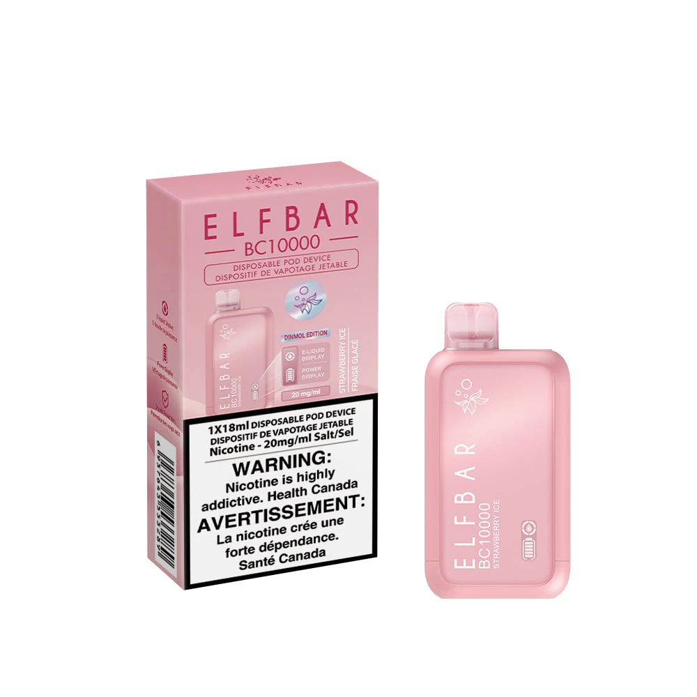 ELFBAR BC10000 - ELFBAR 10K - Strawberry Ice Main Image
