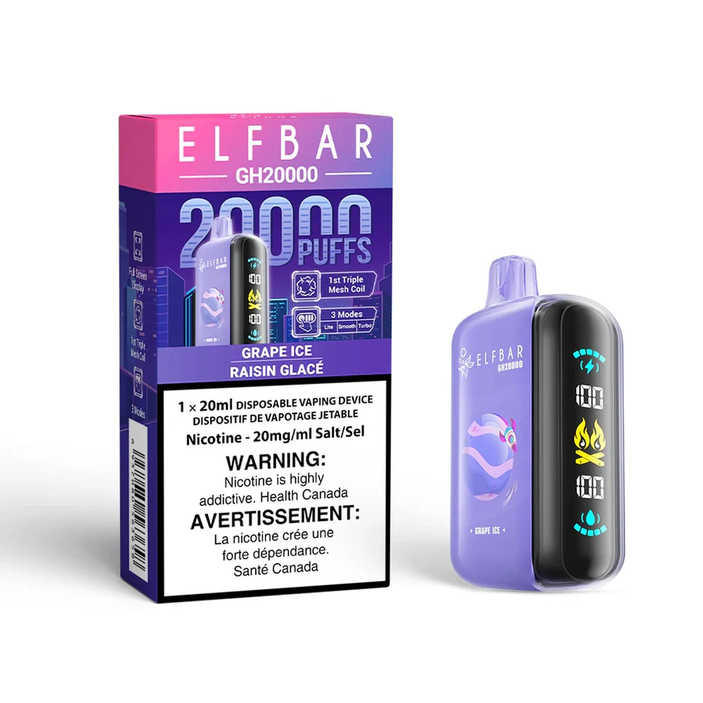 ELFBAR GH 20K - ELFBAR GH 20K - Grape Ice Main Image