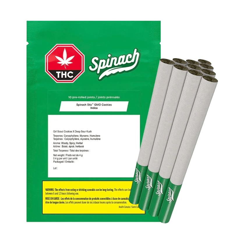 SPINACH - GMO Cookies 10x0.4G Main Image