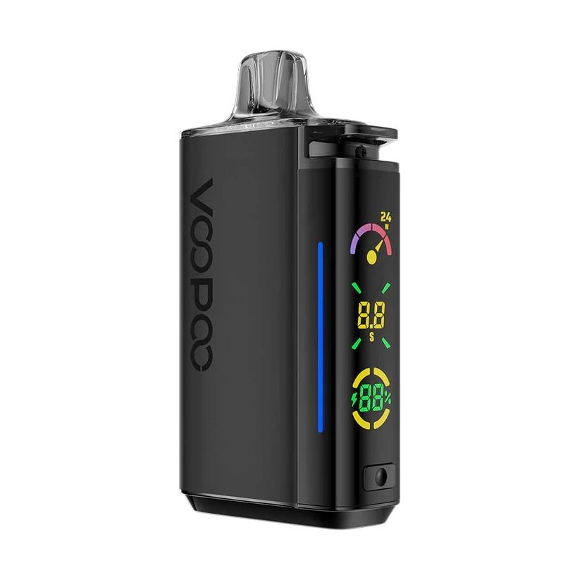 Midnight Black - Voopoo VRIZZ Open Pod Kit 15mL - Midnight Black Main Image