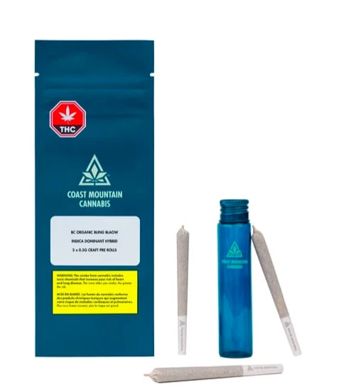 Coast Mountain Cannabis - BC ORGANIC BLING BLAOW PRE-ROLLS Main Image