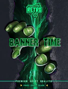 Banner Time Honey Oil (1mL Disposable) - Retro Cannabis