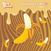 Banana CRML 1 x 1g Liquid Diamond Infused Blunt - Sticky Greens