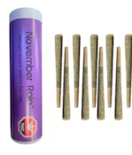 Midnight Kruntz 10 x 0.5g Pre-Rolls by November Rain