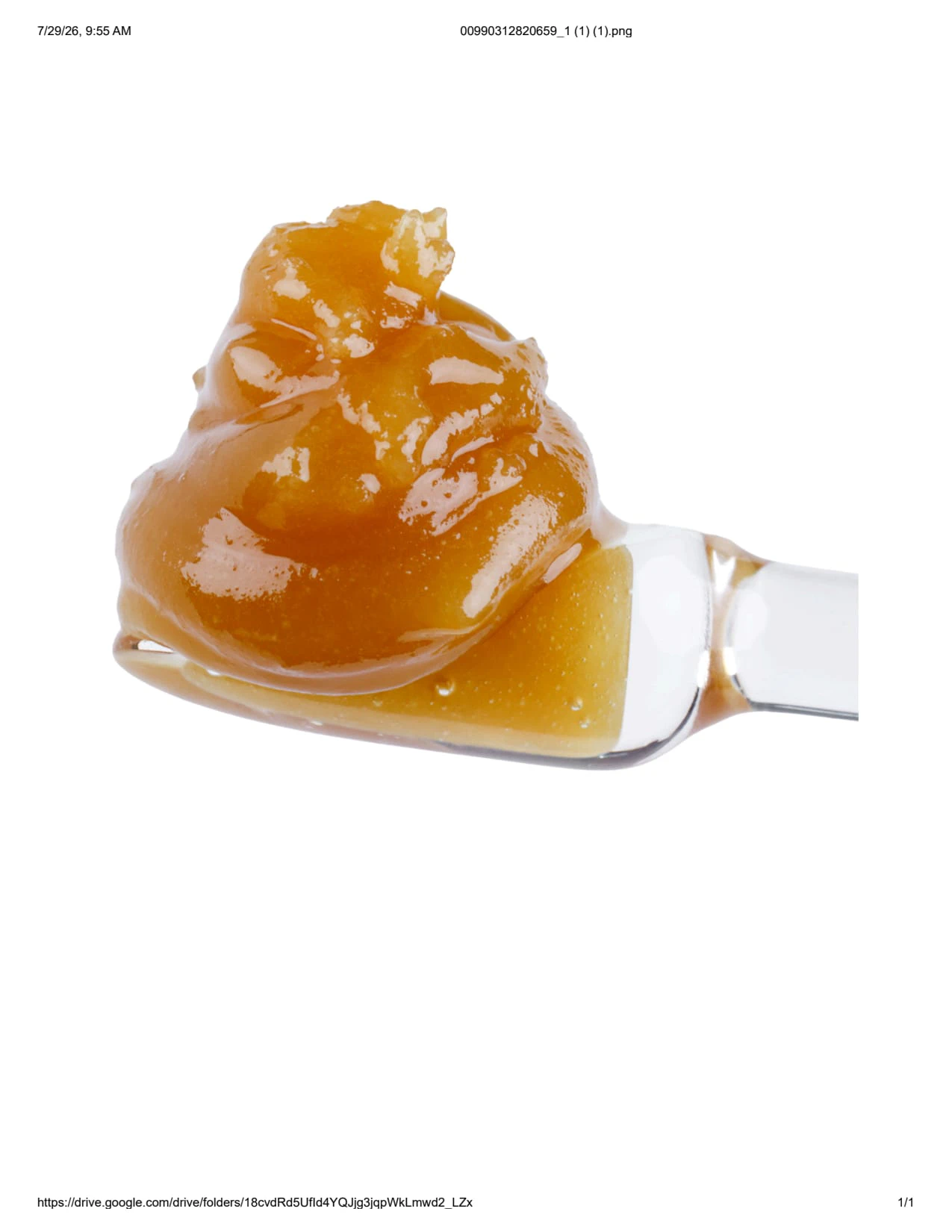 Earthwolf Farms - EARTHWOLF FARMS- CANDY RAIN LIVE ROSIN - 1G Main Image