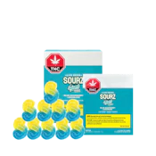 Sourz by Spinach Fully Blasted Blue Raspberry Lemonade LRE Chews - 10 X 10mg
