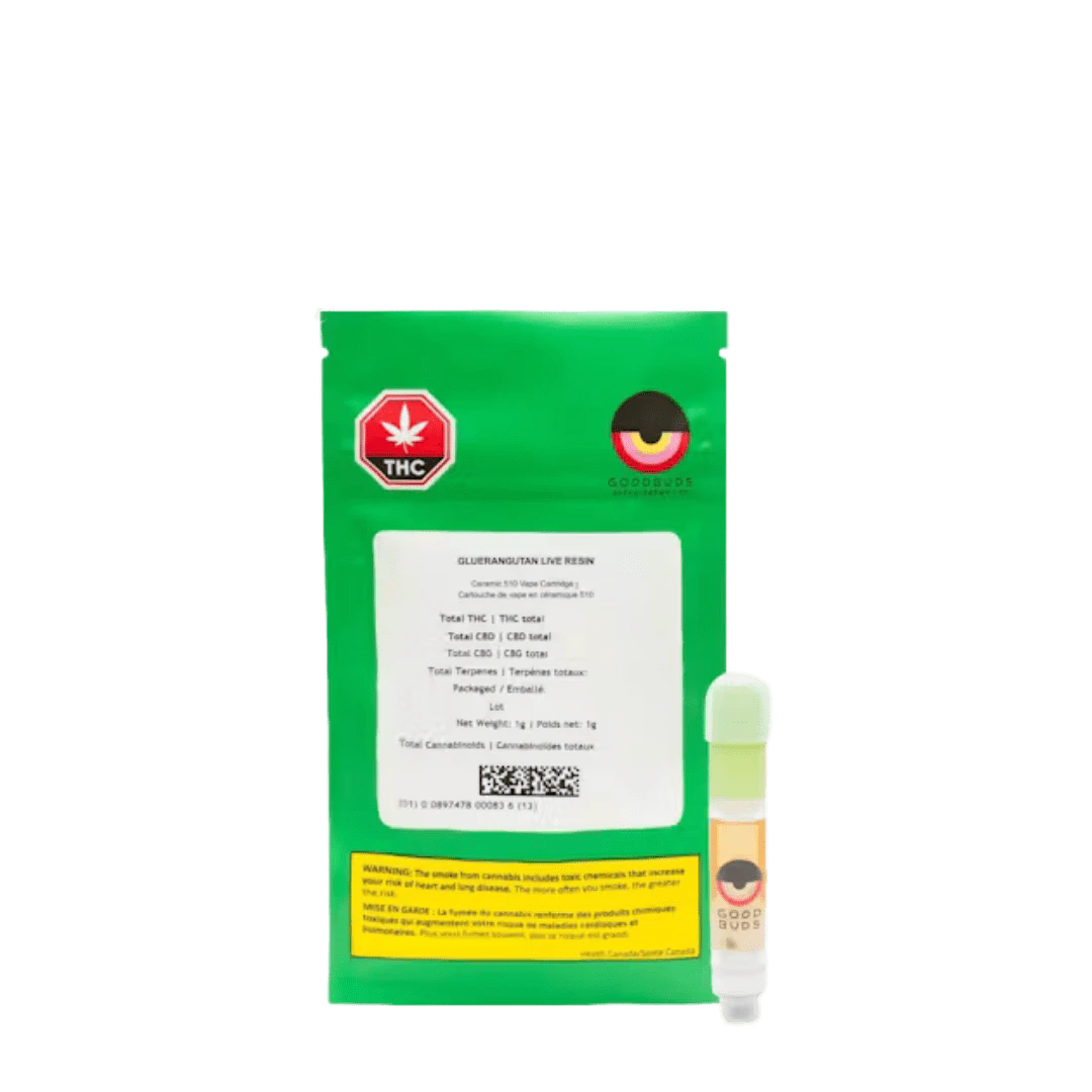 GOOD BUDS - Good Buds Gluerangutan Live Resin Cartridge - 1g Main Image