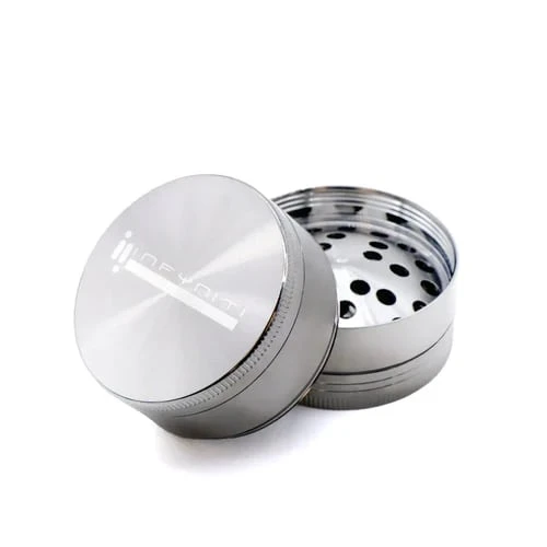 Infyniti - Infyniti - 4pc Zinc Grinder (Black Nickel) Main Image