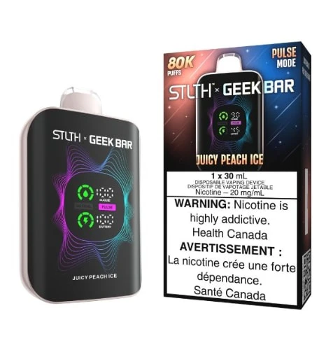 STLTH x GEEK BAR - Juicy Peach Ice Main Image