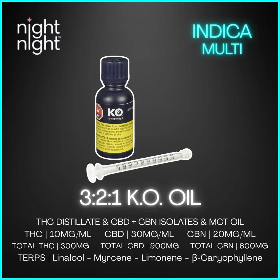 NIGHT NIGHT - 3:2:1 Oil Main Image
