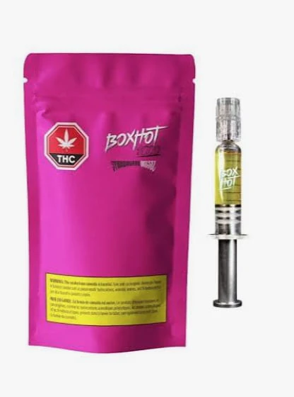 BOXHOT - Strawberry Diesel Disty Dabber 1.2g Distillate Syringe Main Image