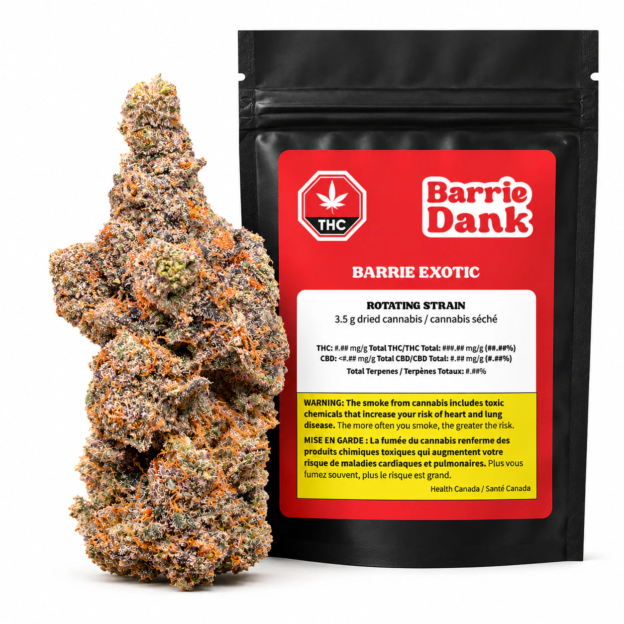 Barrie Dank - Barrie Exotic: Toad Venom (Animal Face x Sin Mintz) 3.5g Flower Main Image