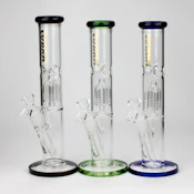 Cobra | 11.5 Straight Shaft Bong w/ Tree Arm Perk - Assorted Colours