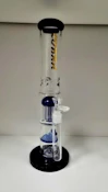 Cobra | 14" Straight Shaft Bong w/ Perks - Assorted Colours