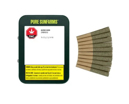 Pure Sunfarms - Kush God 10 X 0.35G Main Image