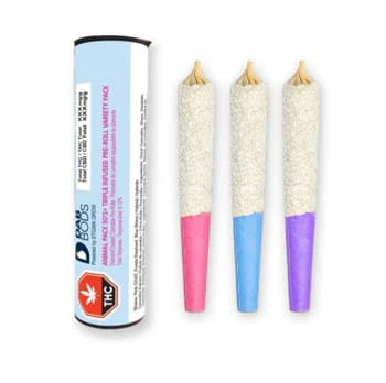 DAB BODS - Animal Pack 50's+ Triple Infused 3 X 0.5G Main Image