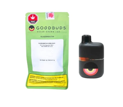 GOOD BUDS - Gluerangutan Cured Resin All-In-One Vape 1G Main Image
