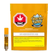 Glacial Gold CBD 3:1 Fuzzy Mango 1g Prefilled Vape Cartridge