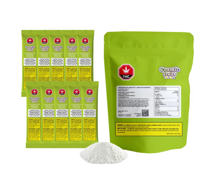 Potluck - Potluck - Strawberry Kiwi Cosmic Dust Drink Crystals 10 Pack Main Image