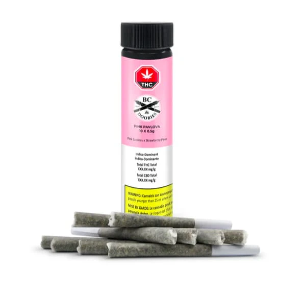 BC DOOBIES - PINK PAVLOVA PRE-ROLLS - 5 Main Image