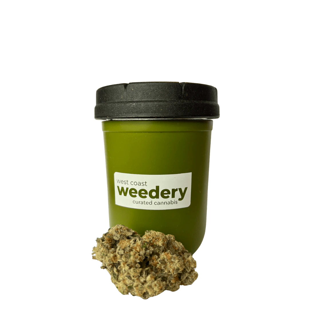 West Coast Weedery - Stash Jar Rainbow Inferno - 14g Main Image