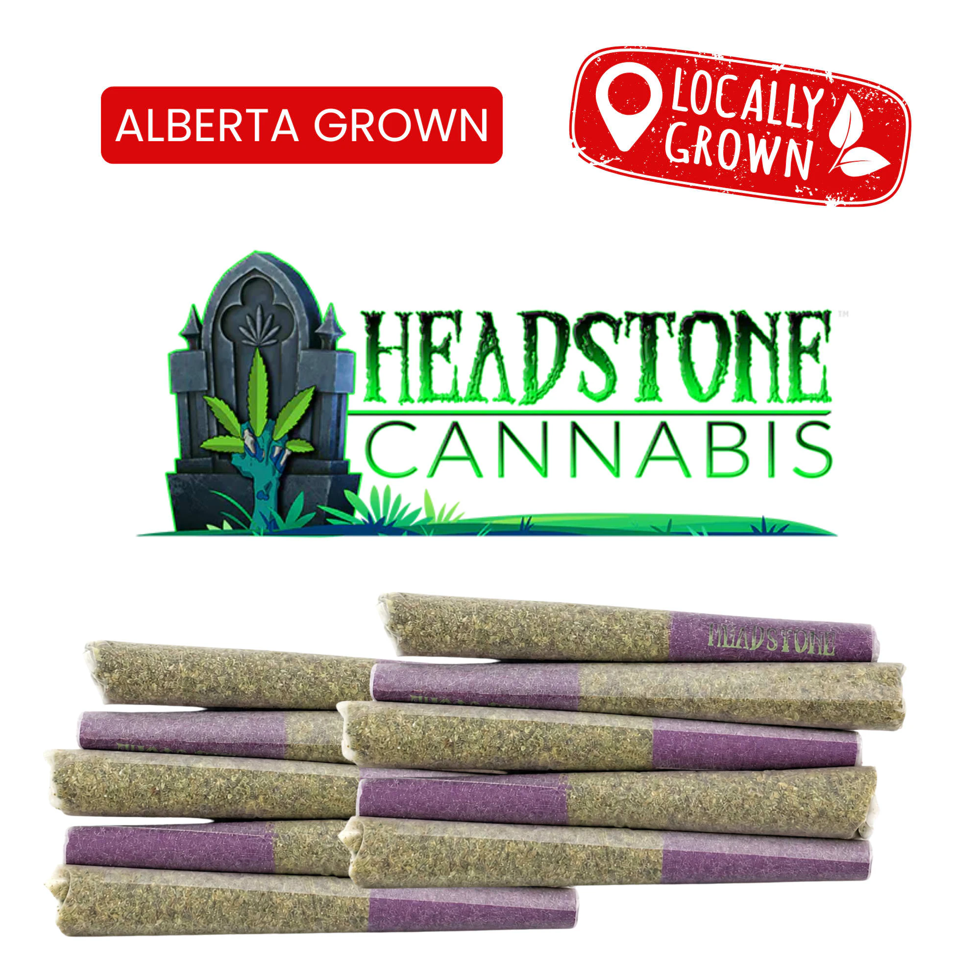 HeadStone Cannabis - Headstone Cannabis Graveyard Garden 10 x 0.5g Pre-Rolls Main Image