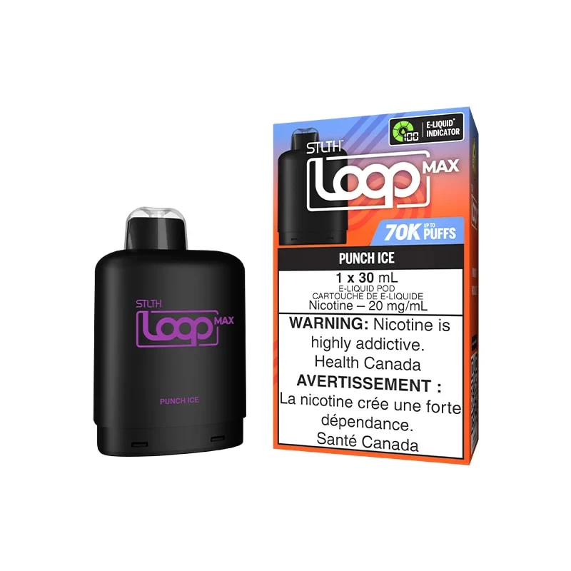 STLTH - LOOP MAX - Punch Ice - 70K Puff - 20mg - LOOP MAX Main Image