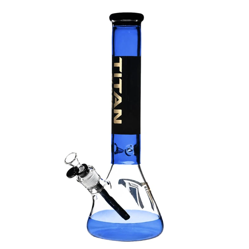 Smoke Arsenal  - Titan Glass | Signature Panel Beaker 15" 7mm Main Image