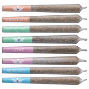 Crystal Variety Pack 8 x 0.5g Infused Pre-Rolls by Queen Of Bud
