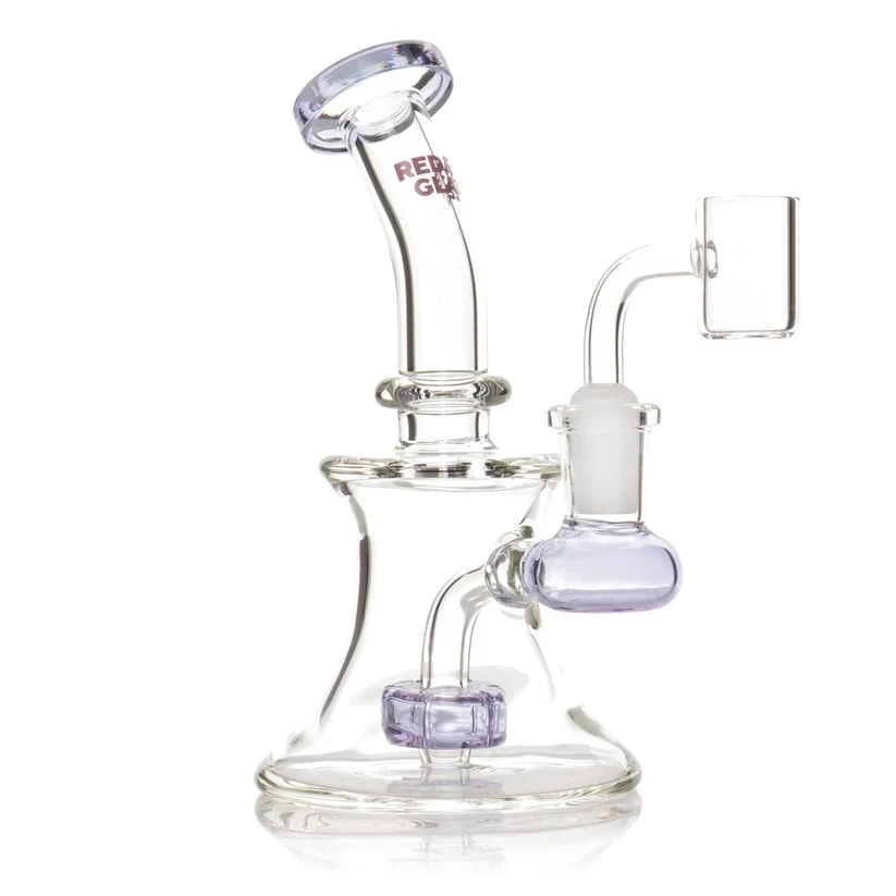 Red Eye Glass - 5"Tall  Bell Base RIG  Purple Main Image