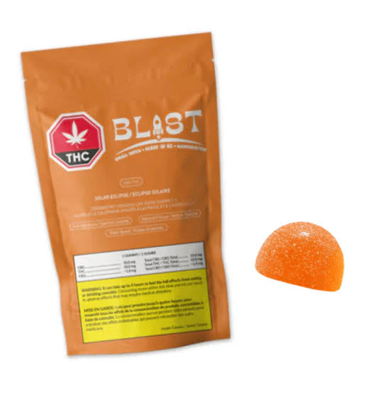 BLAST - SOLAR ECLIPSE STRAWBERRY HIBISCUS LIVE ROSIN FS CBG 1:1 CHEWS Main Image