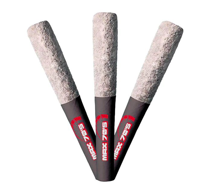 Chillbilly - Max 70's Ultra Diamond Infused Pre-Rolls - Sour Cherry | 3x0.45g Main Image