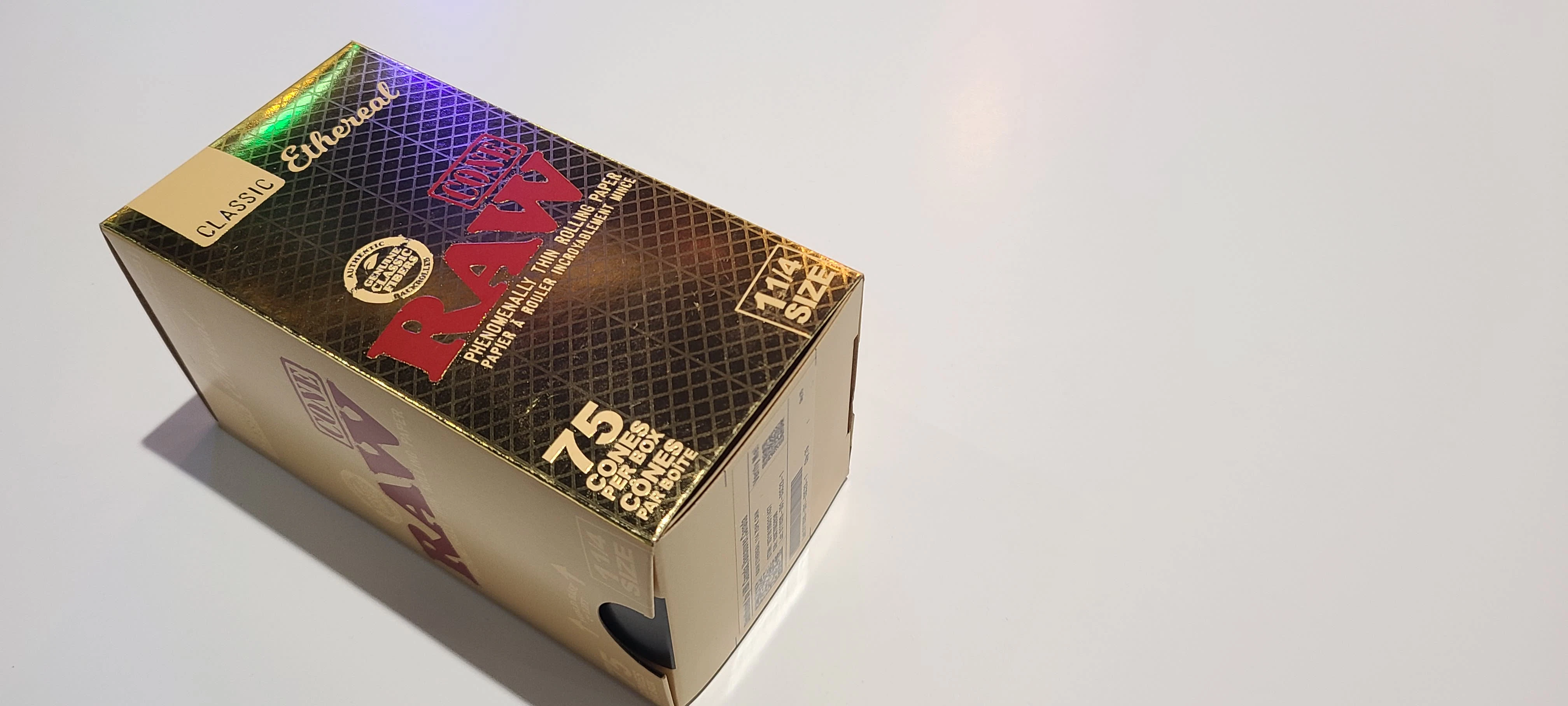 Raw - Raw Ethereal Phenomenally Thin Cone Box/75 Main Image