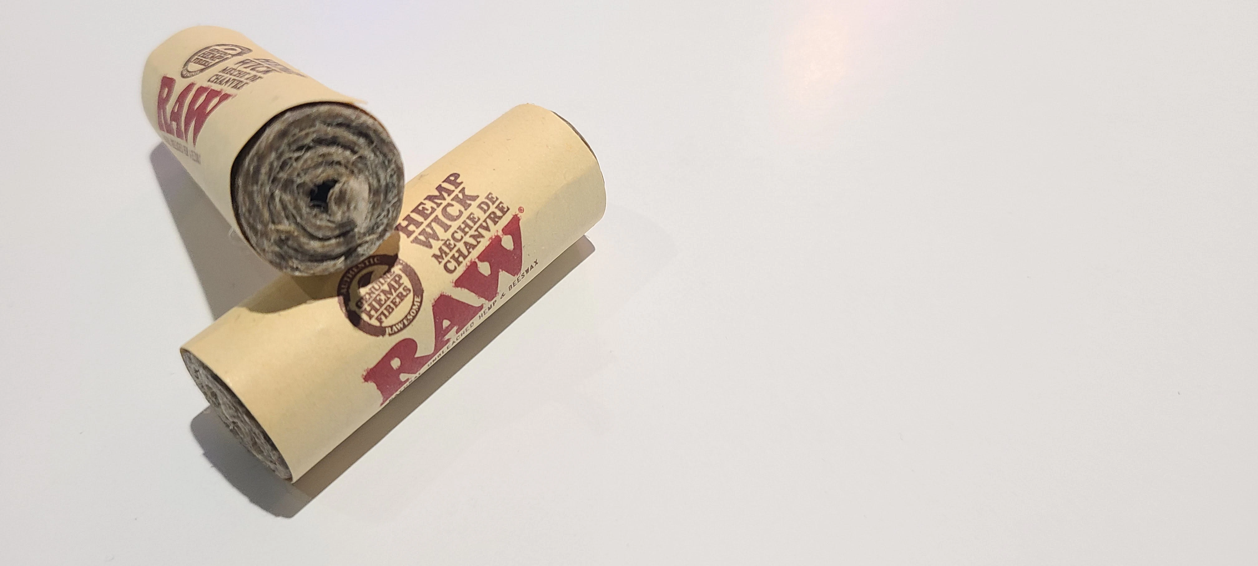 Raw - Raw Hemp Wick 20ft 6m Main Image