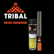 Tribal Neon Sunshine 1 x 1g Ceramic Tip Pre-Roll