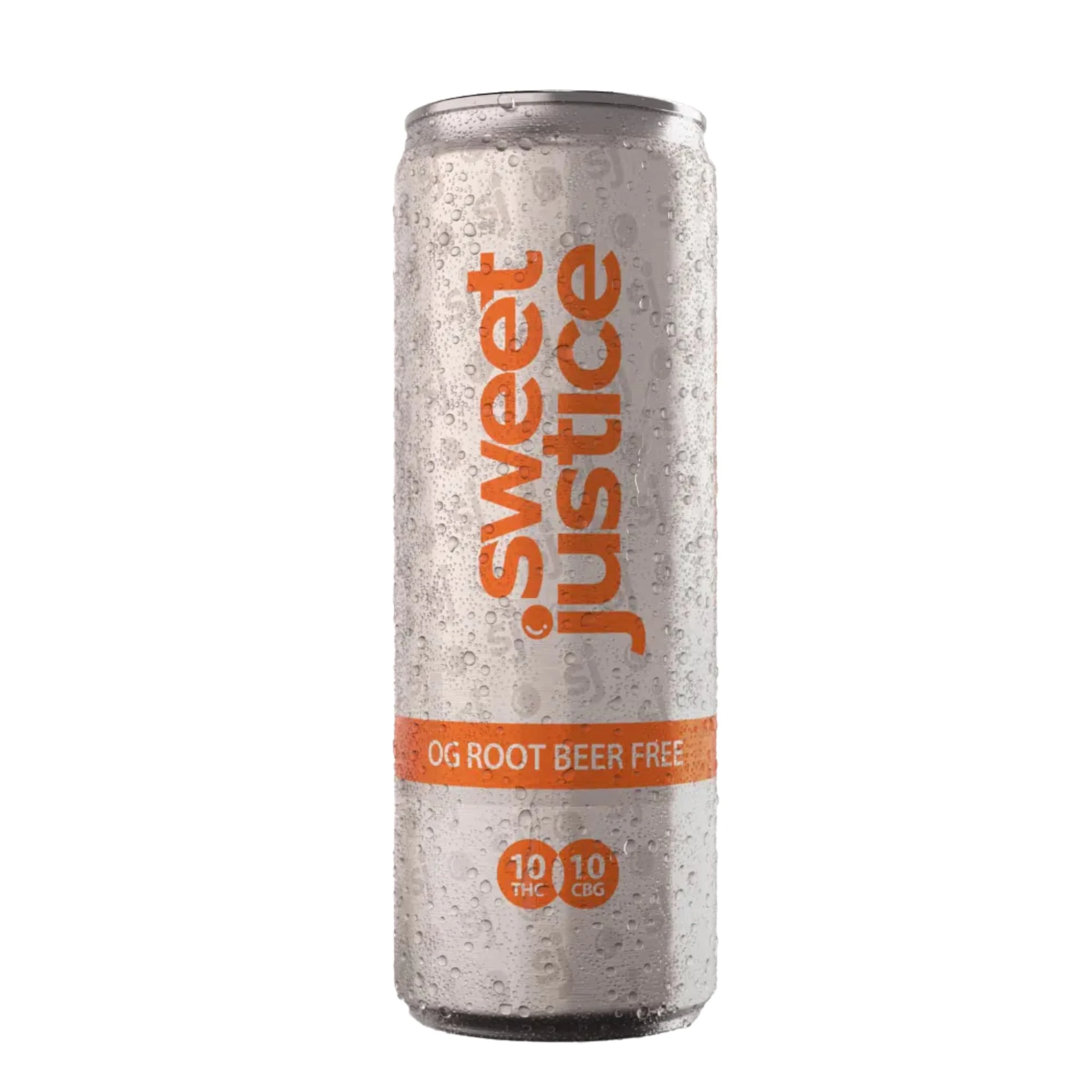 Sweet Justice - Sweet Justice OG Root Beer FREE 10mg THC:CBG 1:1 355mL Soda Main Image
