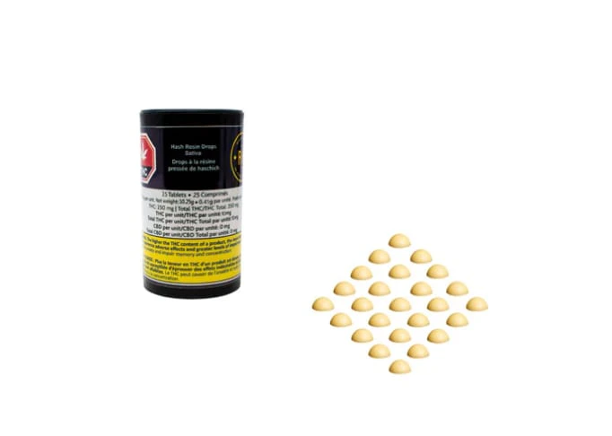 Rosin Heads - Rosin Heads | HASH ROSIN DROPS SATIVA V2 | 25 x 10mg Main Image